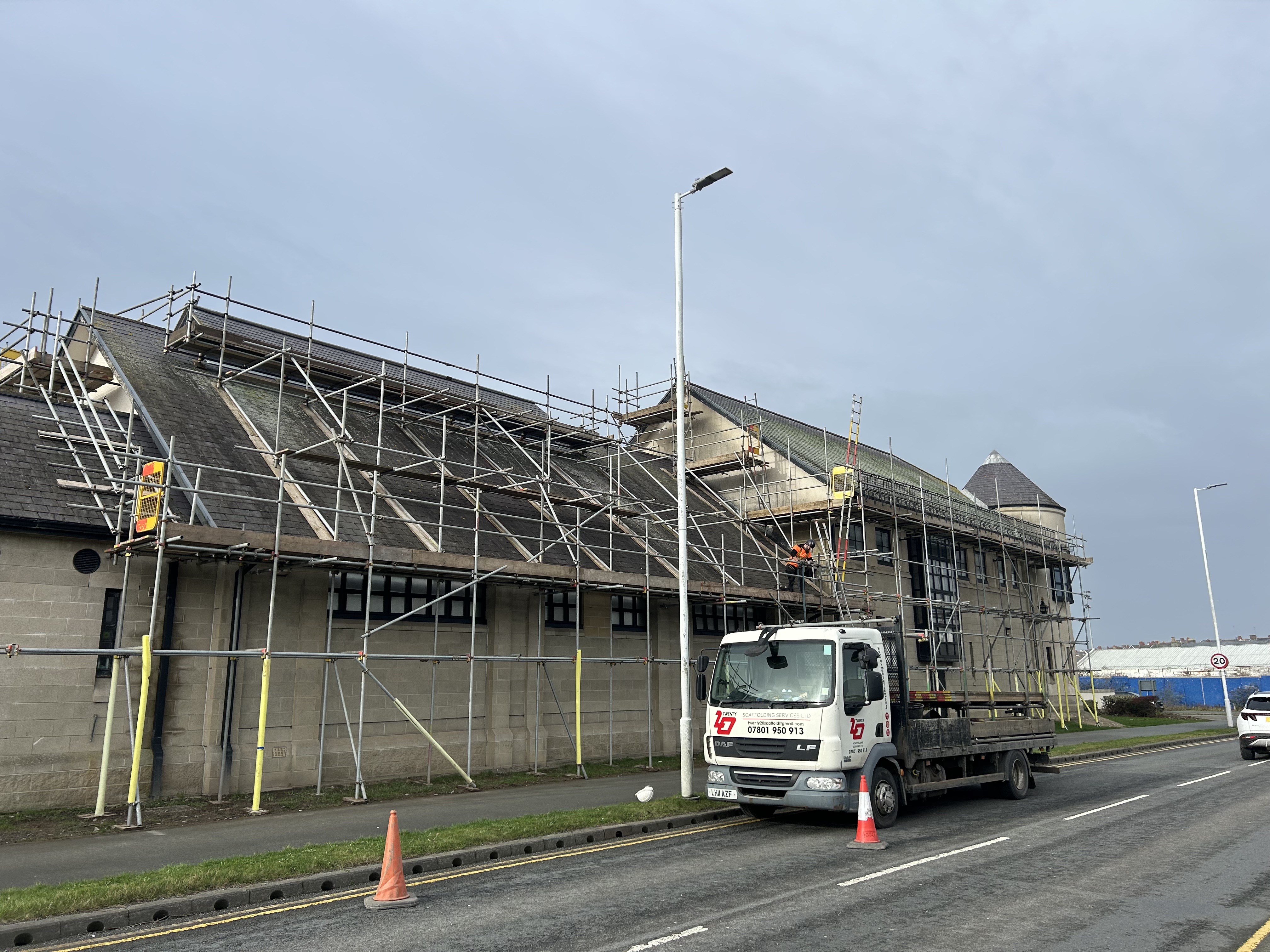 Commercial Scaffolding Project 6