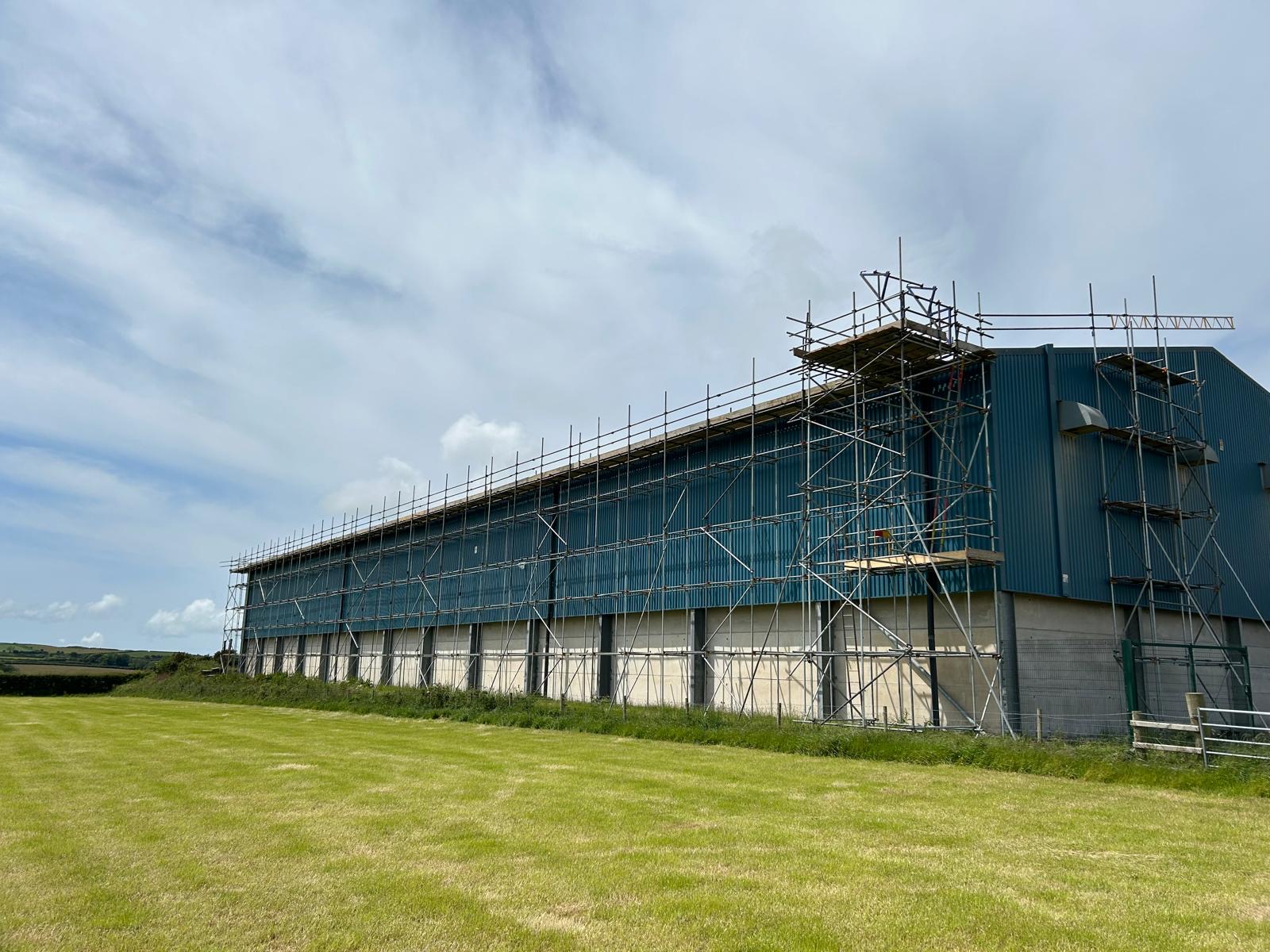 Commercial Scaffolding Project